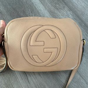 SOLD Authentic Gucci Soho Disco Rose Beige